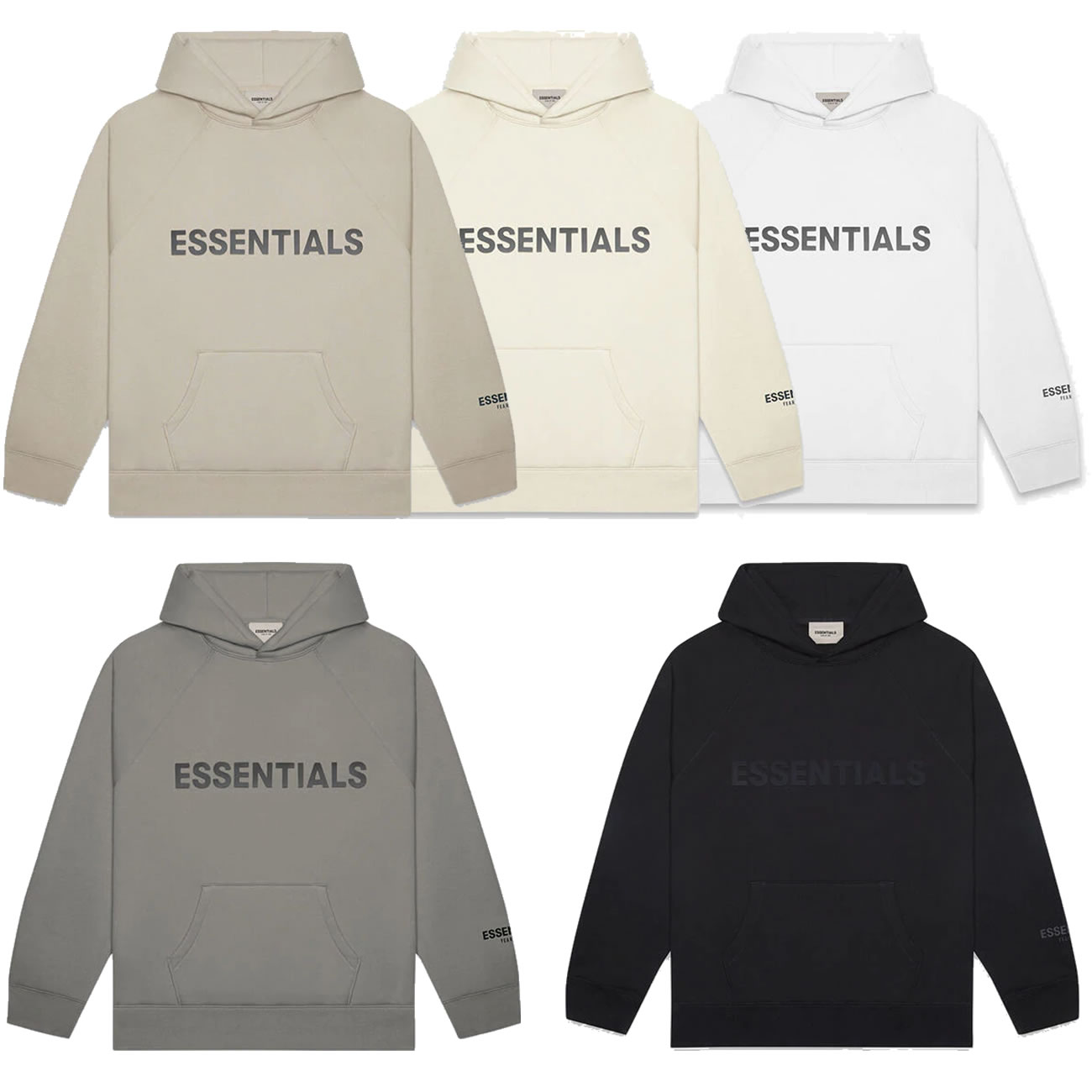 Fear Of God Essentials Pullover Hoodie Applique Logo Ss20 (11) - newkick.org